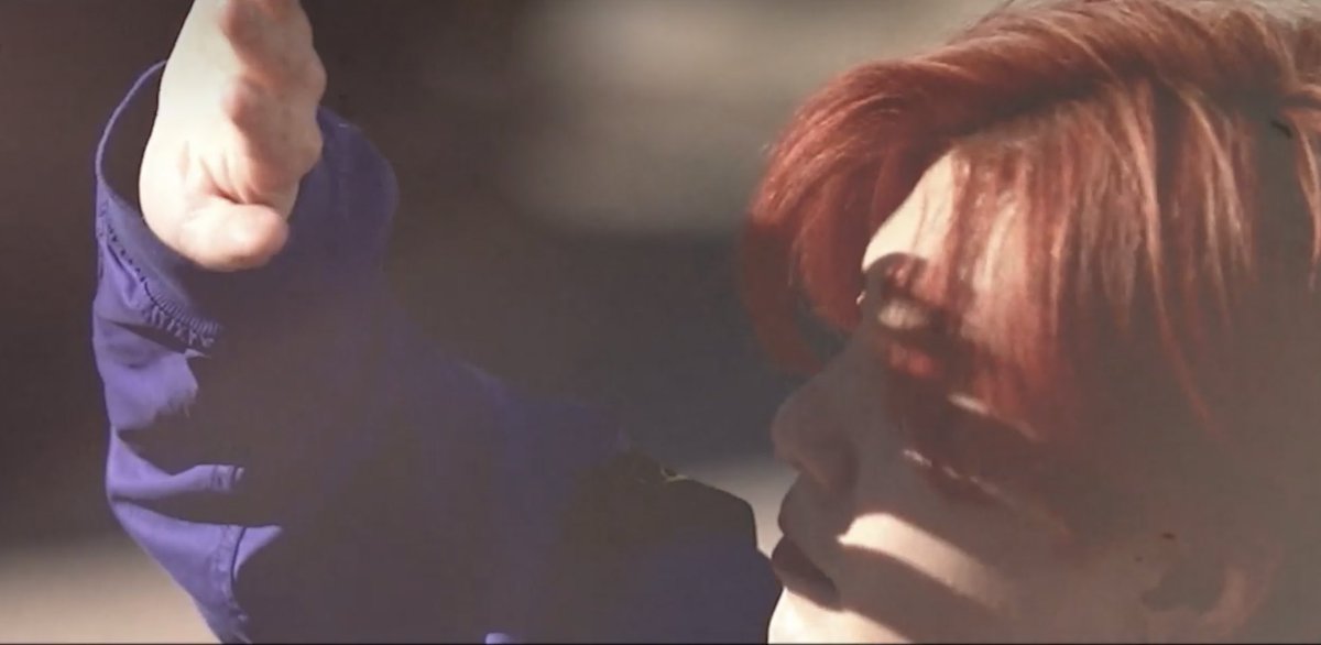 PopBase's tweet photo. Suga Of BTS sports red hair in latest photofolio. https://t.co/Jmckaxvt2u