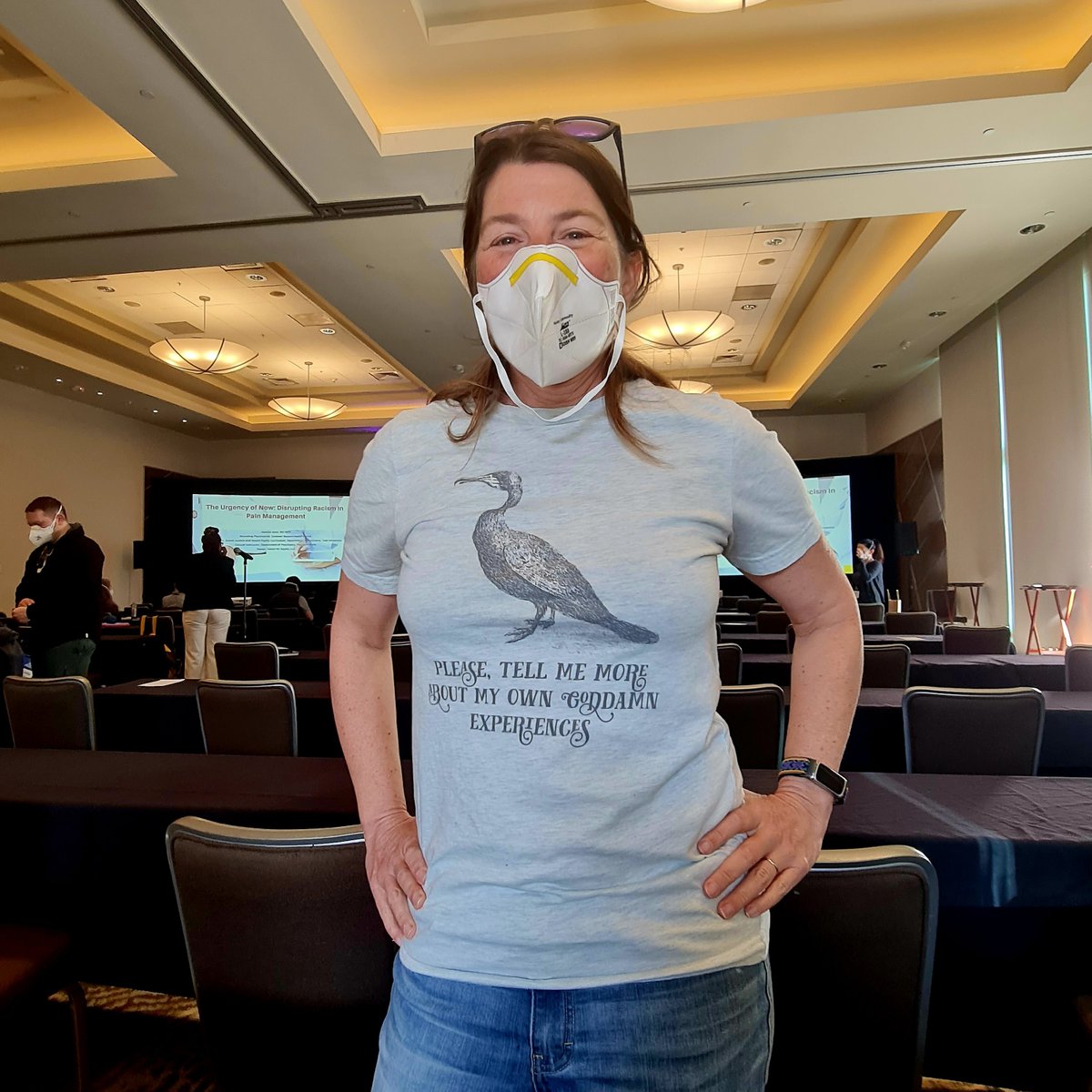 laurarathbone's tweet photo. Day 2 is on!

T-shirt reads: please tell me more about my own goddam experiences https://t.co/Og63oN4Sw3