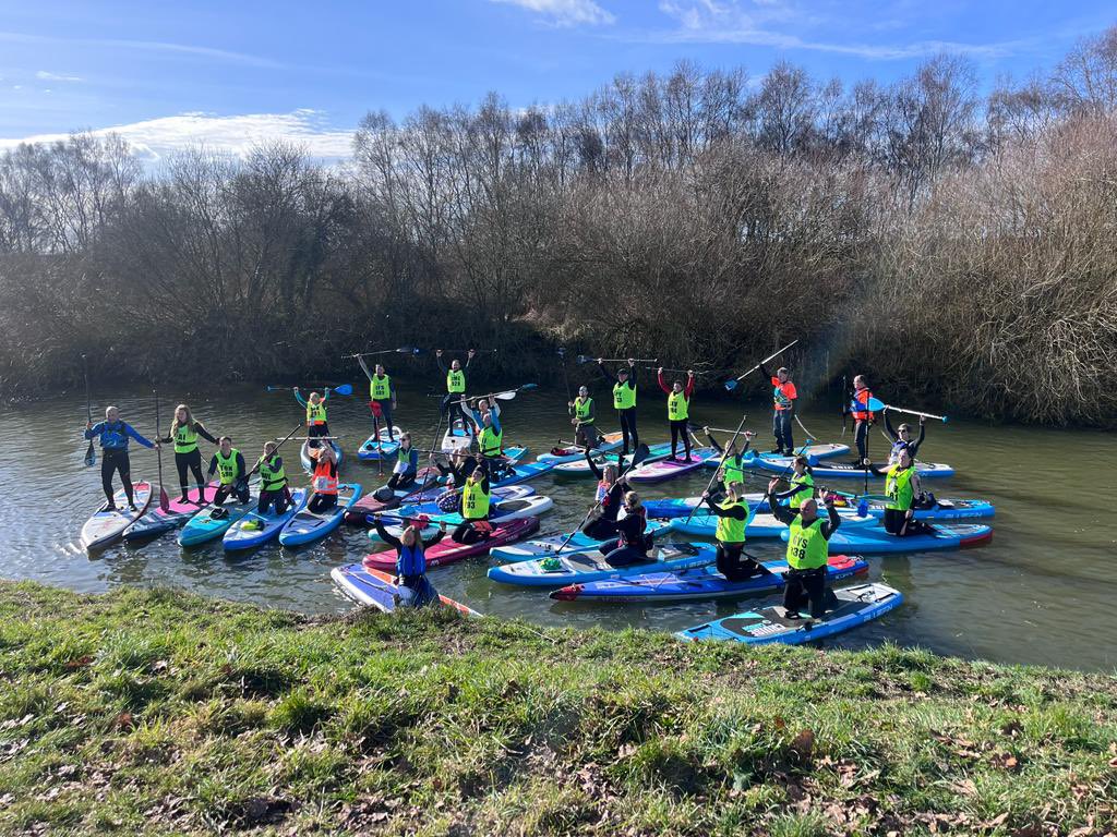 CockadoodledooC's tweet image. There's nothing like a 5k sprint up the Fossdyke Canal to start your Sunday! 

Great to join the @AquaPaddleUK #SUP community for the first Lincoln event. 

Great morning with good people #volunteersmakeadifference

#suplife