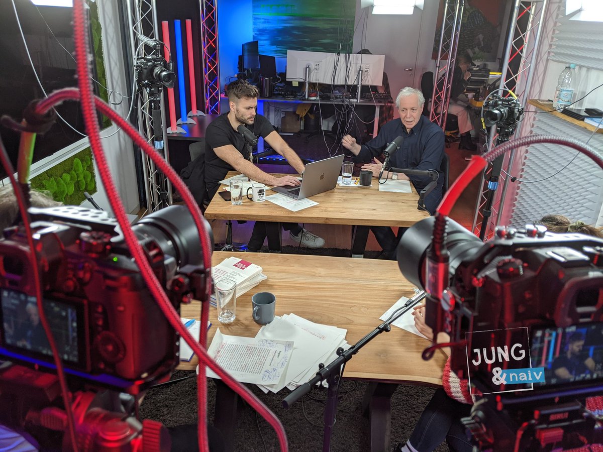 Alex Theiler on Twitter "BehindTheScenes of JungNaiv Live DerEntscheidendePunkt mit