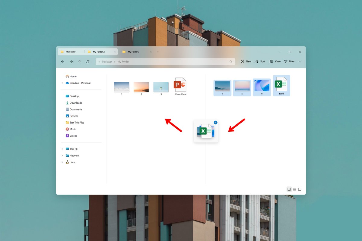 vastglad's tweet photo. #ProjectMica I wish File Explorer could support Split Screen and Files Aside for file management.
@MicrosoftDesign @panos_panay @designjon @tomwarren @zeealeid https://t.co/Z8447rxUlY