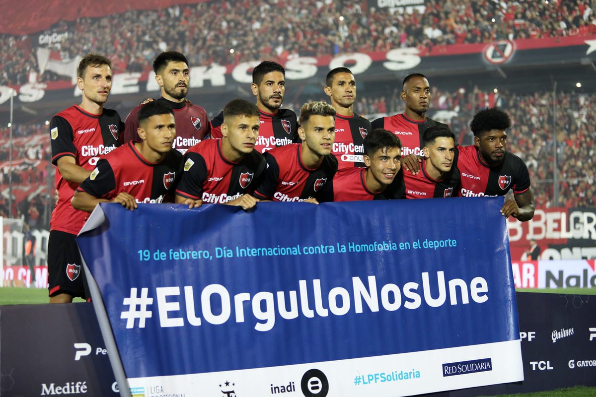 NewellSocios's tweet photo. El 19 de febrero es el Día Internacional contra la Homofobia en el Deporte y convocamos a dar un mensaje: #ElOrgulloNosUne

Alentemos por el respeto y la convivencia en la diversidad. https://t.co/tZqEipTbpJ