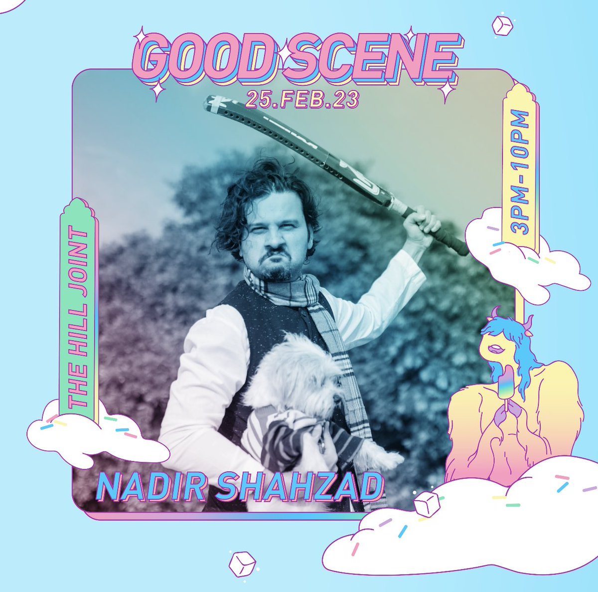 nadirshahzad26's tweet photo. Playing a set of original songs this weekend at the hill joint in islamabad! I’ll be sharing the stage with an amazing line up of great musicians! Do show up if you’re in the area on the 25th! More details in the poster. @goodscenefest https://t.co/jyIwgaEYDA