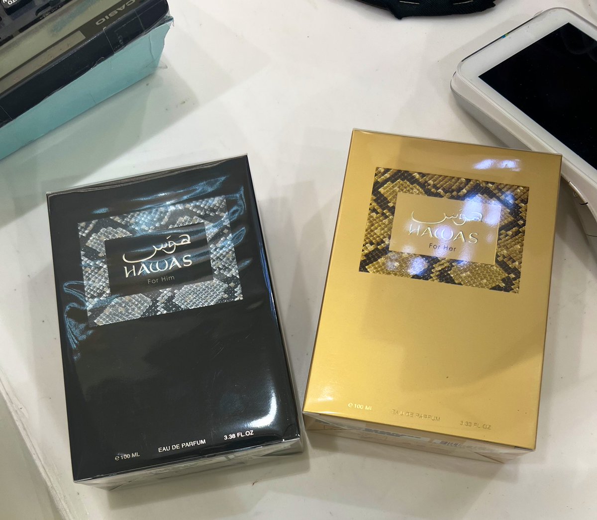 allstore_1's tweet photo. هوس for him من الرصاصي رهيب جدا منعش رايق برأيي بديل ممتاز جدا عطر باكو رابان انفكتوس خصوصا مع دخول الصيف لا يفوتكم خذيت معهfor her ولا يقل جمالا عن الأزرق خشبي على رمان وأزهار👌بخصم جدا جميل العطرين بسعر ٣٣٣ يصلح للإستعمال الشخصي والإهداءات وعندهم روائع عطرية👌#رابطة_عشاق_العطور https://t.co/tu1VpGaVGR