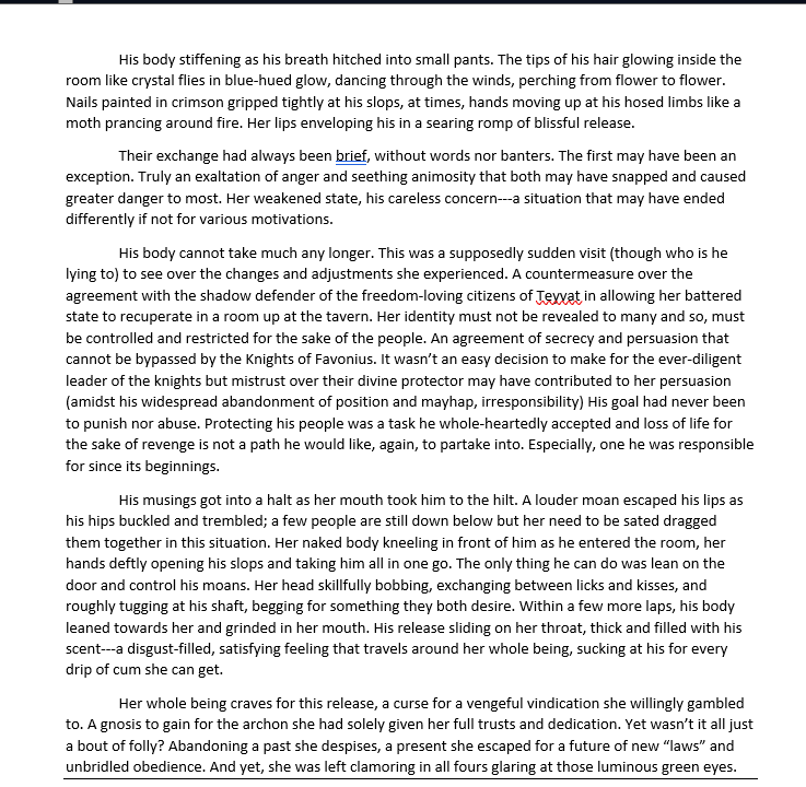 RiderDeuce's tweet photo. I know I've been dead--(like mah ship thoughts), but man--I can be eloquent if I want to. AHAHAHHA
something I wrote 2 years ago(??I think) #signora #venti #fanfic #r18 https://t.co/l4I1qqPwva