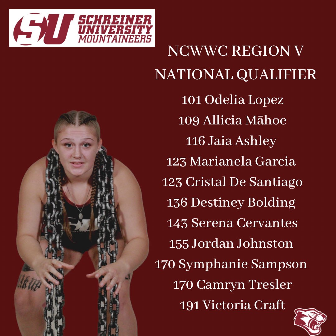 Schreiner Womens Wrestling (@su_wwrestling) on Twitter photo 
