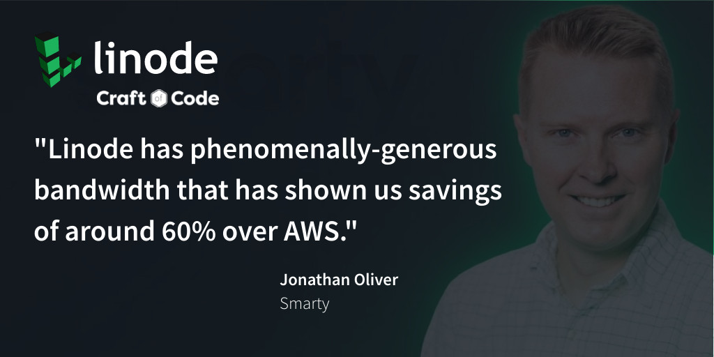 akamaidevs's tweet photo. Running on Linode, @SmartyCompany processes millions of requests per second, providing location data for companies like Microsoft, DHL, and others. Read their story: https://t.co/Cl4sxmluTD #CraftOfCode https://t.co/3muQAtjtX4