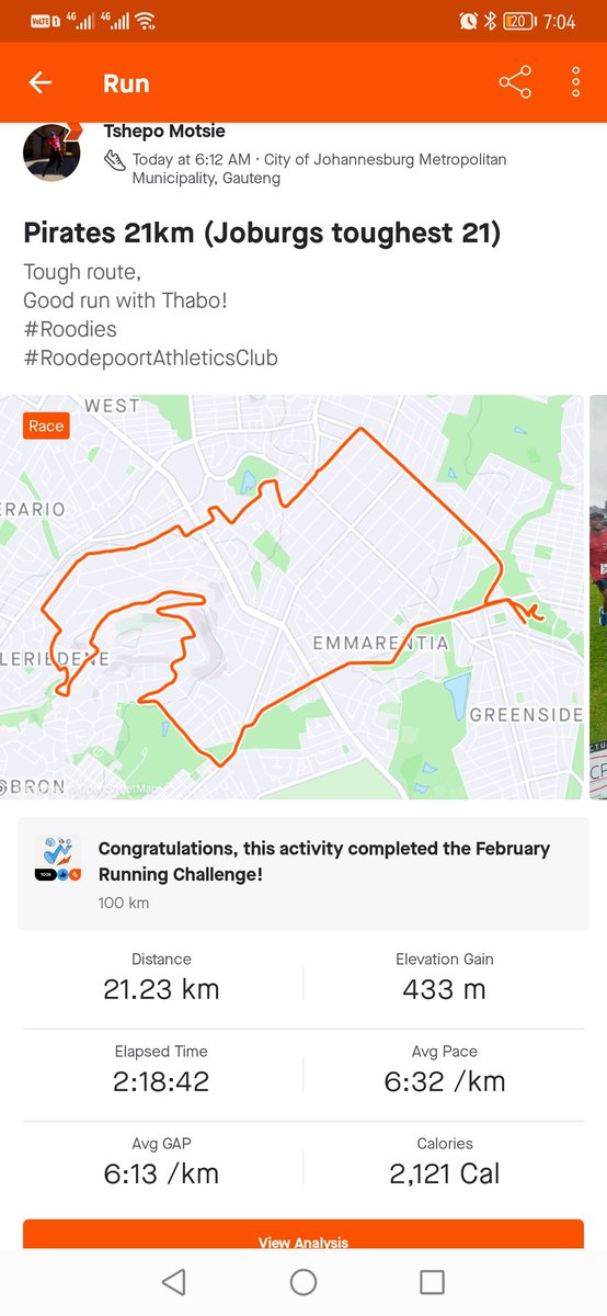Rewindest's tweet photo. Actually enjoyed this race
Hills and all
#QualifyerYaSebeletswa
#ComradesYaSebeletswa
#Roodies #RoodepoortAthleticsClub #runningwithtumisole #FetchYourBody2023 #GijimaWena #PalamaWena #EasyMember #SebenzaWena #TrapnLos https://t.co/adVX36eoSX