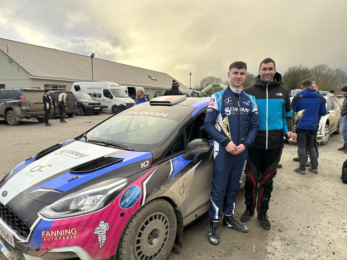 Great result on the 1st round of the Forestry championship today, 2nd in class and 18th overall, thanks to Shane Buckley for standing in for <a href="/adam10210/">Adam Coffey</a> for the weekend, good to get more experience on gravel.