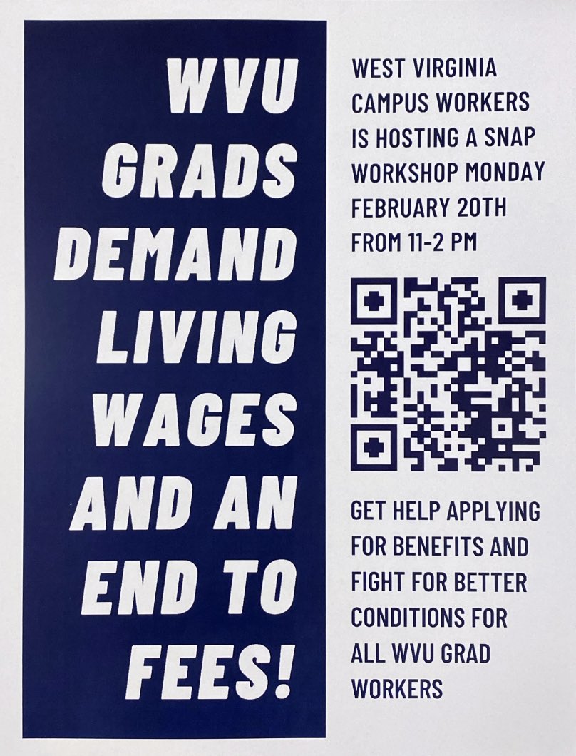 West Virginia Campus Workers on Twitter: