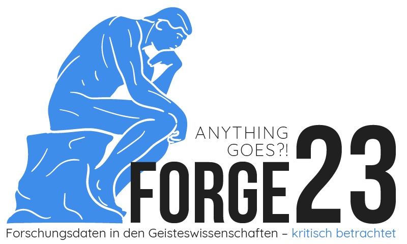 DHdInfo's tweet photo. 📣#CallForPapers
Bis zum 28.04.2023 läuft der #CfP für die #FORGE23
 
Die FORGE – Forschungsdaten in den Geisteswissenschaften findet vom 4. bis zum 6. Oktober 2023 unter dem Motto "Anything Goes?!" in Tübingen statt. 

Alle Infos gibt es unter: https://t.co/GMJ8LInkly
^vw https://t.co/rOOGi3bC4n