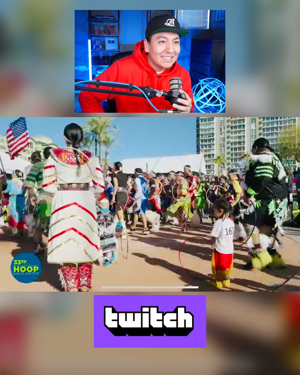I’m streaming the Heard Museum World Championship Hoop Dance Contest! Now until 5pm MST. Today is the Finals! twitch.tv/patrickisanava…

We had lots of fun yesterday, come on by!