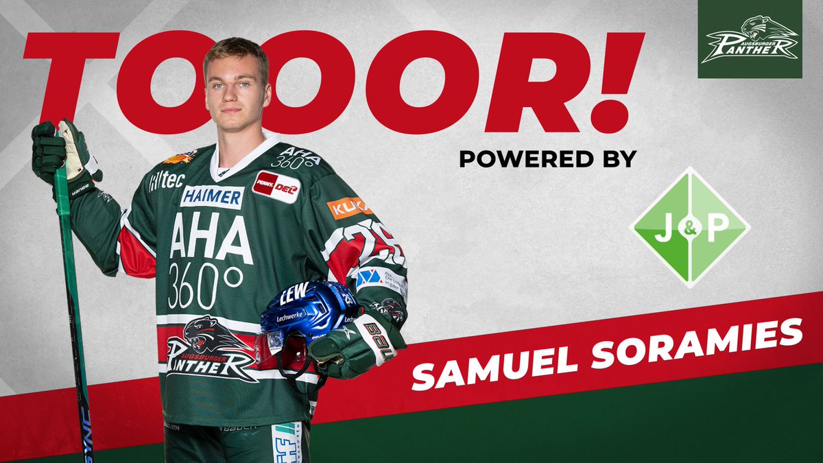 aevpanther's tweet photo. #AEVvsING | 42:57 | 2:3 🚨
Tooor für die #Panther. #Kuffner bringt die Scheibe zum Tor und #Soramies fälscht unhaltbar ab.
#NurDerAEV https://t.co/cAmeI9OzeT