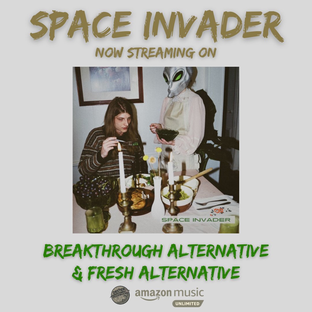 The_Moonrocks's tweet photo. Special Thanks to
Chris Graham
@harmsoffair
and @amazonmusic
For including space invader in these amazing playlists. Click the links in our bio to check them out!

#westernspacegrunge #breakthroughalternative #freshalternative #grunge #yallternative #yallternativefashion https://t.co/CIsObKWA5V