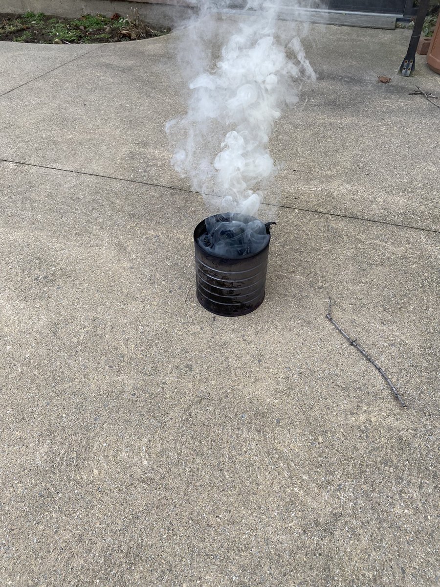 Today is the Last Sunday after the Epiphany. Folk have been bringing in their palm crosses from last year; this morning we burned them and then took turns grinding the remains into ashes for Ash Wednesday this week. #ChurchBehindtheScenes #Lent #AshWednesday