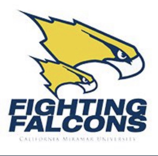 After a talk with <a href="/CoachClarke78/">Robert Clarke</a> 
I’m blessed to receive an offer from California Miramar University go falcons💙💛