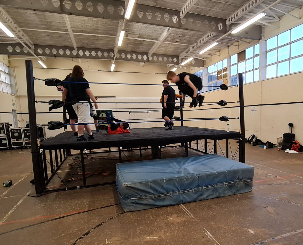 ShieldWrestling's tweet photo. Brilliant day! Well done to everyone! https://t.co/6PbaChHcIQ