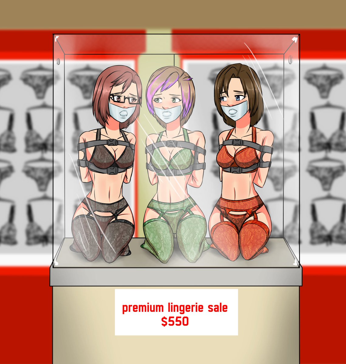 lpinto_l's tweet photo. an exhibition of premium sets of lingerie
with jenny @AyyyAmazing, yaniel and carolina @torcher145671 https://t.co/NooZYxV71U