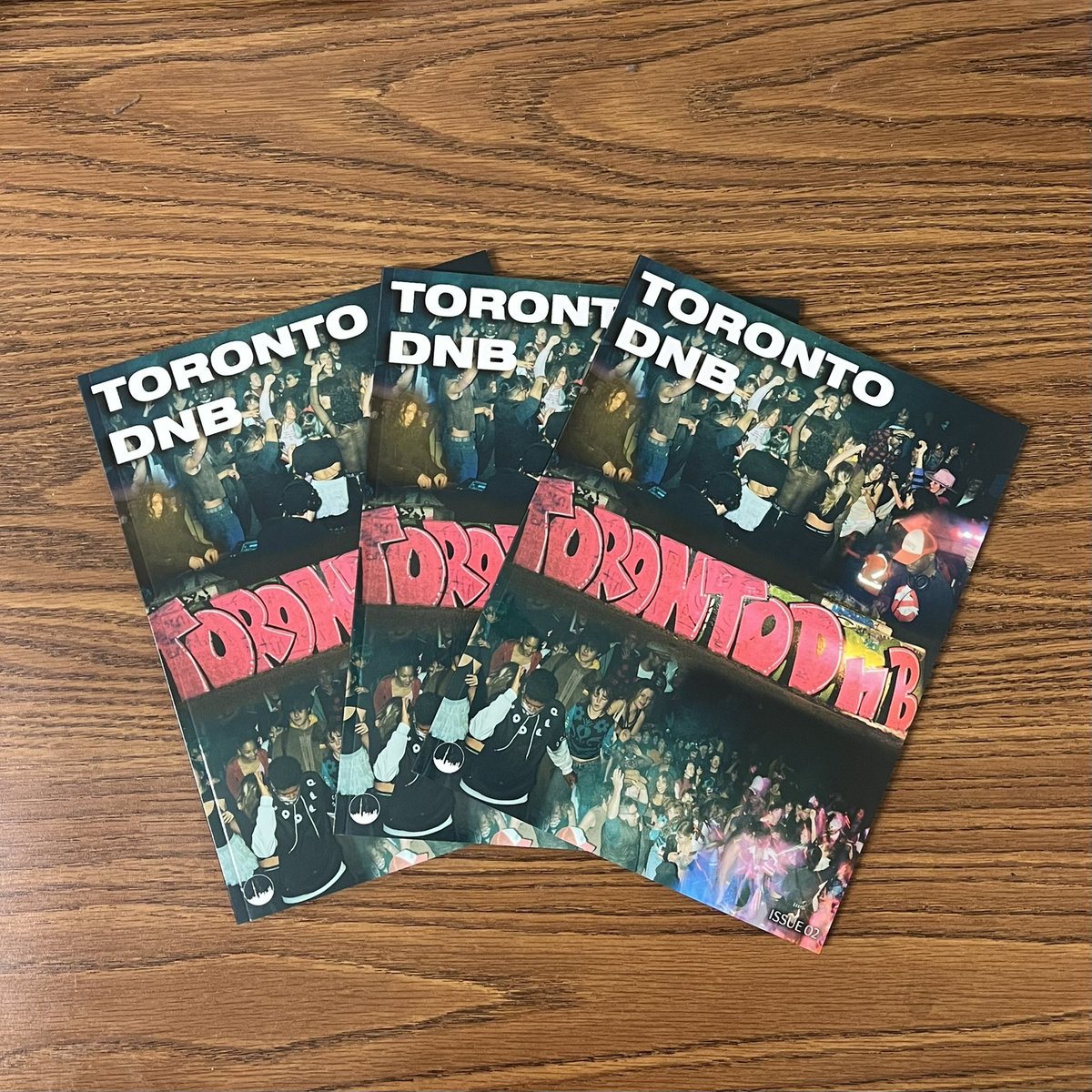 The Toronto DnB magazine 02 is here! 

Featuring 104 pages of Toronto Drum &amp; Bass Culture. Never before seen photos from Toronto DnB Raves, Articles &amp; Rare interviews with <a href="/CapitalJ/">Dj Capital J</a> <a href="/NCseventeen/">Peter Ncseventeen (Scanners Inc)</a> Dungeon Kru, @ace1h &amp; <a href="/KRAHLAH/">kyle lewis</a> 

Available on torontodnb.ca