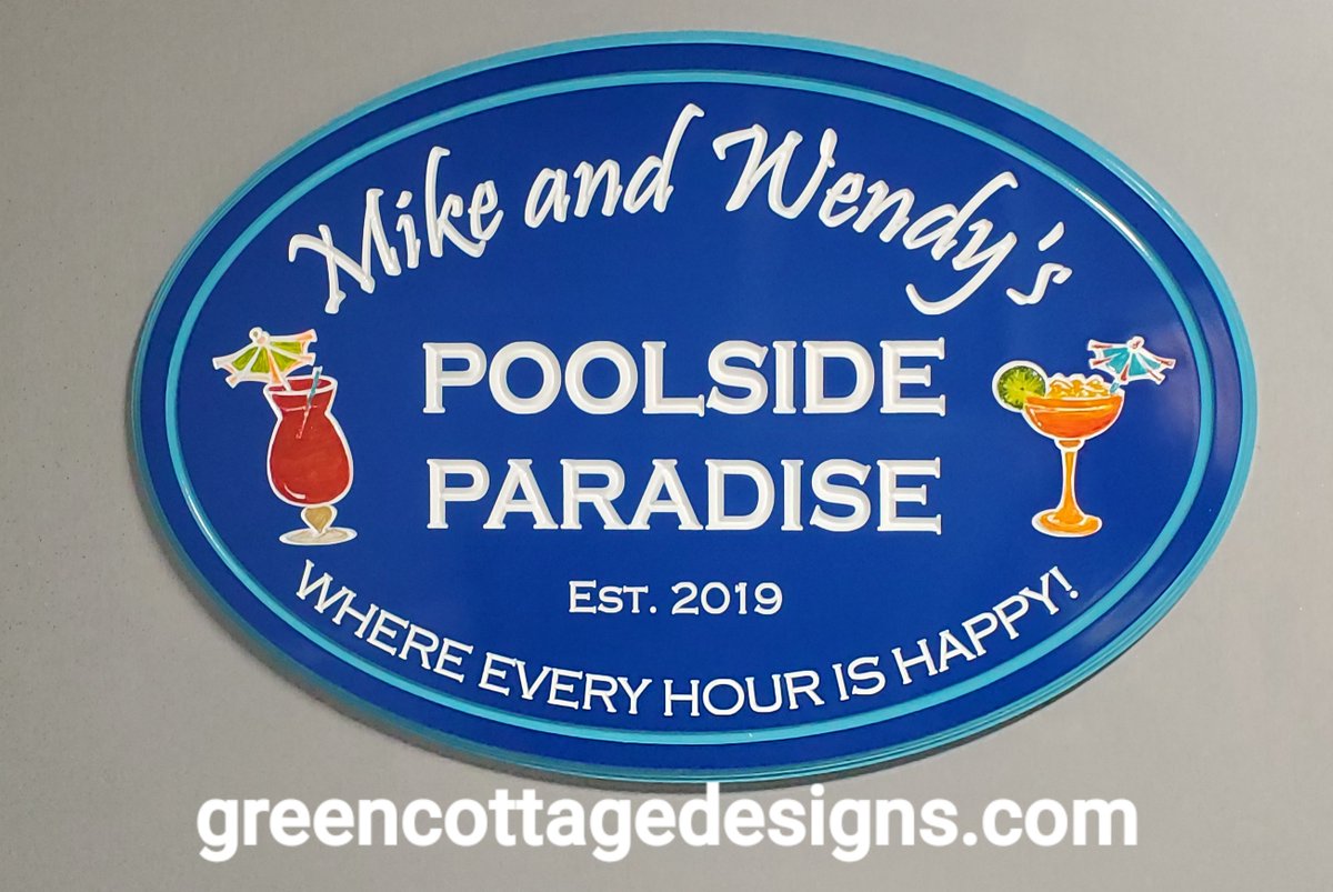 cottage_green's tweet image. Swimming Pool Signs Humorous Tropical Personalized Outdoor Custom Signs by greencottagedesigns.com #swimmingpoolsign #poolsign #pools #outdoorsign