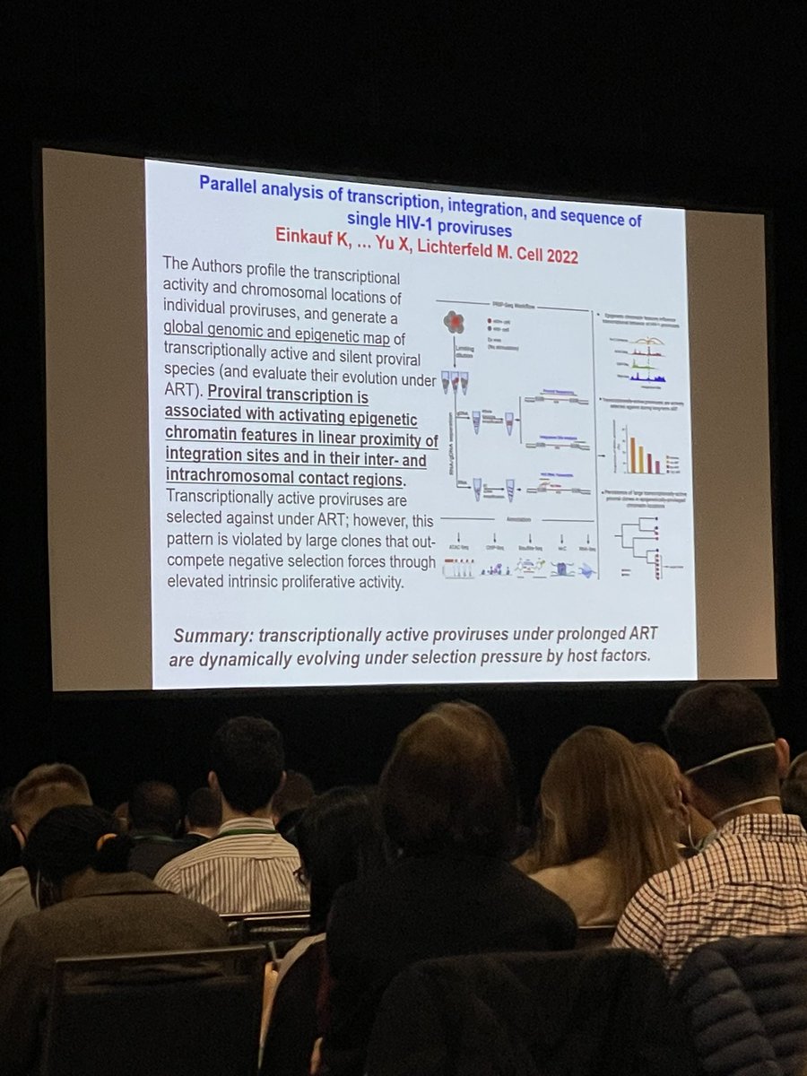 BenBone95's tweet photo. Great to see some of the @YuLabAtRagon work we’ve achieved over these past few years explored by Guido Silvestri @EmoryUniversity during the opening talks #CROI2023 #PRIPseq #PHEPseq https://t.co/MH0Ys4m9bR