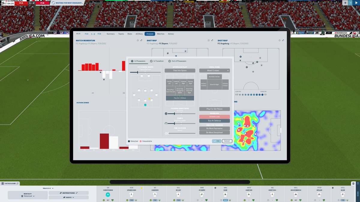 MustermannFM's tweet photo. (UPDATE) MUSTERMANN23 v2.09: https://t.co/0nxfmZL3bh
- Adjusted widgets on Home page
- Various tablet/in-match adjustments
- Attribute Change graph restored
#FM23 #FM23Skin #FMSkin https://t.co/CXFbXrwwOs