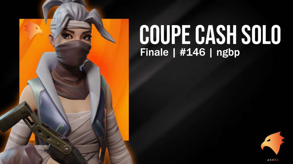 AshesEsport's tweet photo. Il est incroyable ! 🔥
Après la qualification à la solo cash cup hier, @ngbpFN
arrive à faire top #146 et donc gagne du cash ! 😍
#ASHESWIN #WeAreASHES https://t.co/raFaXmiJri