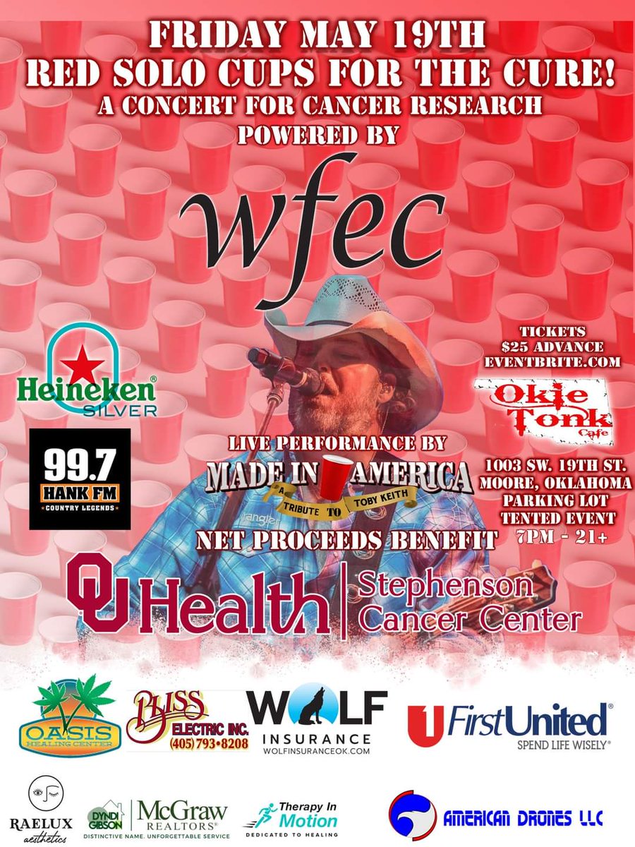 Tim Liebelt (@liebelttim) on Twitter photo We are coming to your city to kick Cancers a$$! Join us as we pay tribute to the Big Dog Daddy Friday May 19th!! <a href="/OkieTonkMoore/">Okie Tonk Moore</a> <a href="/MooreOk/">Moore Oklahoma</a> We are coming to your city to kick Cancers a$$! Join us as we pay tribute to the Big Dog Daddy Friday May 19th!! <a href="/OkieTonkMoore/">Okie Tonk Moore</a> <a href="/MooreOk/">Moore Oklahoma</a>
