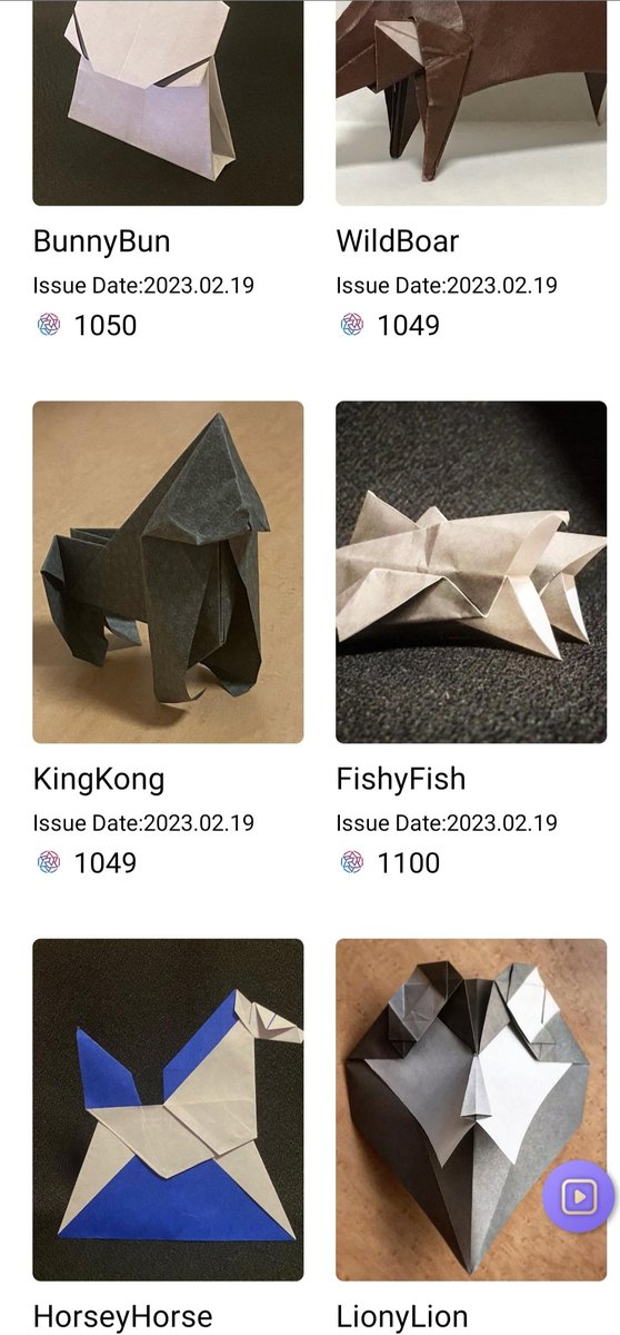 7insmndnt's tweet photo. Hello @upticknft community,
Lets visit and interact with 11 animals on my Zoorigami collection and i hope with this concept people will be aware to reduce hunting wild and stop trading animal ❤❤
https://t.co/YKP9s5VXYC
#Uptickcollection https://t.co/ZVIawR9AAG