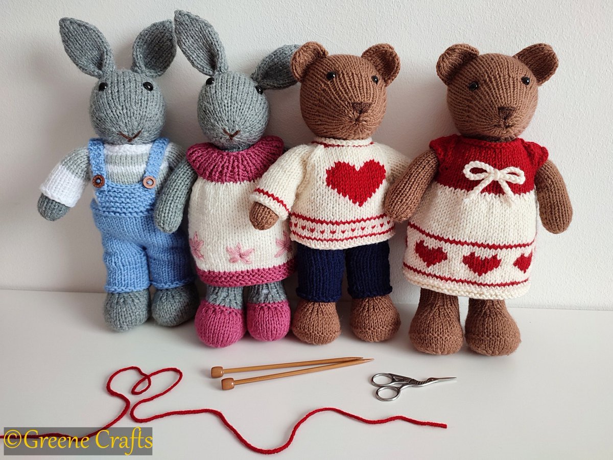 Zsuzsa36087412's tweet photo. Thanks for the kind words! ★★★★★ "Not knitted yet but lovely looking pattern 😍" Julie https://t.co/73O3mzr2gq #etsy #babyshower #knitting #valentinesday #bearclothespattern #handknitbear #bearpatternpdf #babyknitpattern #patternbearclothes #twobearsknit https://t.co/vnQW0nxFOU