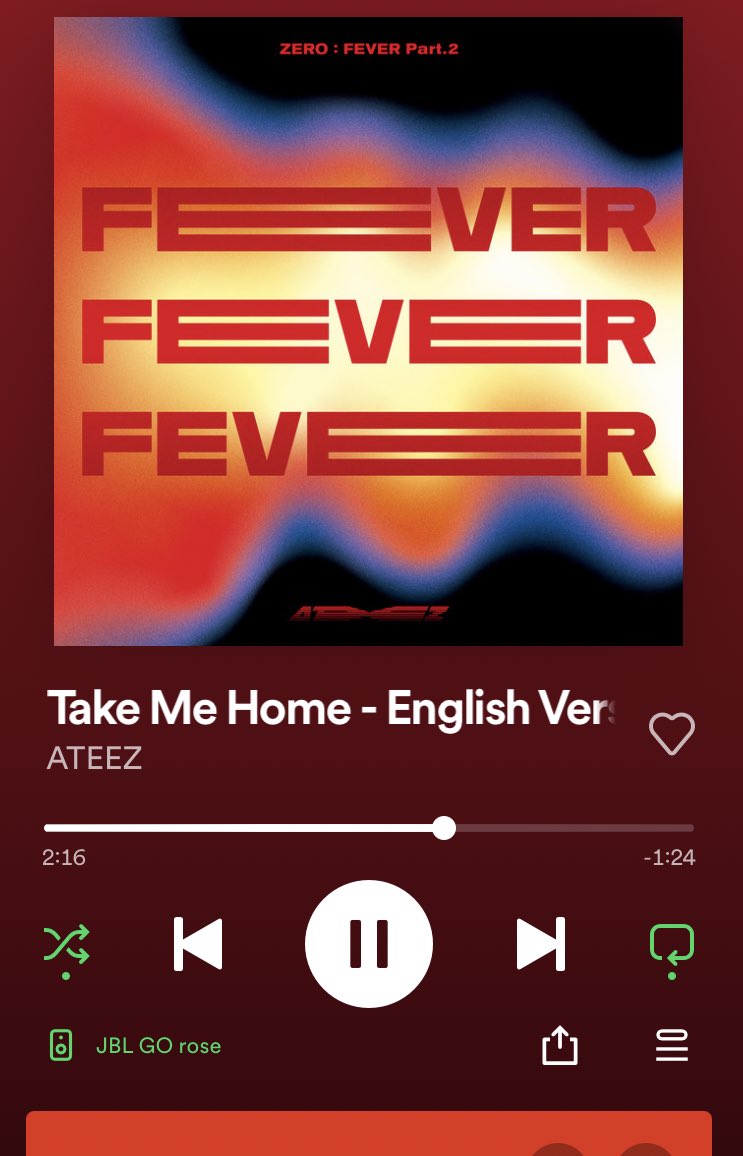 LmbangtanS's tweet photo. POV: you want to listen to Ateez on shuffle but there’s Take Me Home. 
#ATEEZ https://t.co/Ce2G0uRlsi