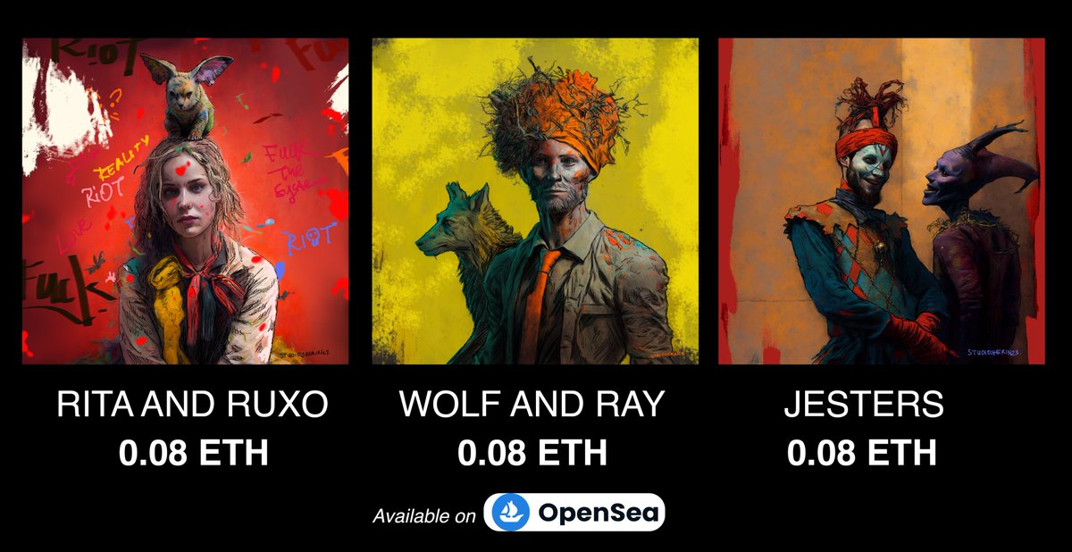 🚨🚨DROP ALERT🚨🚨
Drop THREE  New Item
''Original Digital Painting (1/1)
🔴Price: 0.08 ETH Available on 
<a href="/opensea/">OpenSea</a>
 
⬇ Links Below ⬇

opensea.io/collection/stu…