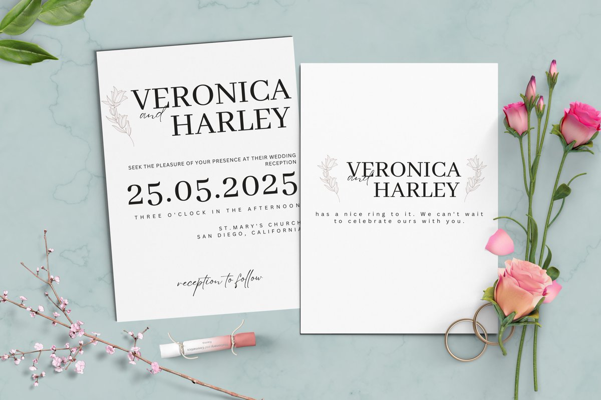 AbsoluteprettyC's tweet photo. Hello,  come grab your minimalist digital wedding card template set now with customizable text, photo, and everything else. 

#etsy #etsyuk #etsysellers #etsyus
#etsylover #etsygift #etsy #etsyshop #digitaltemplate #canva https://t.co/M20uyFstgr