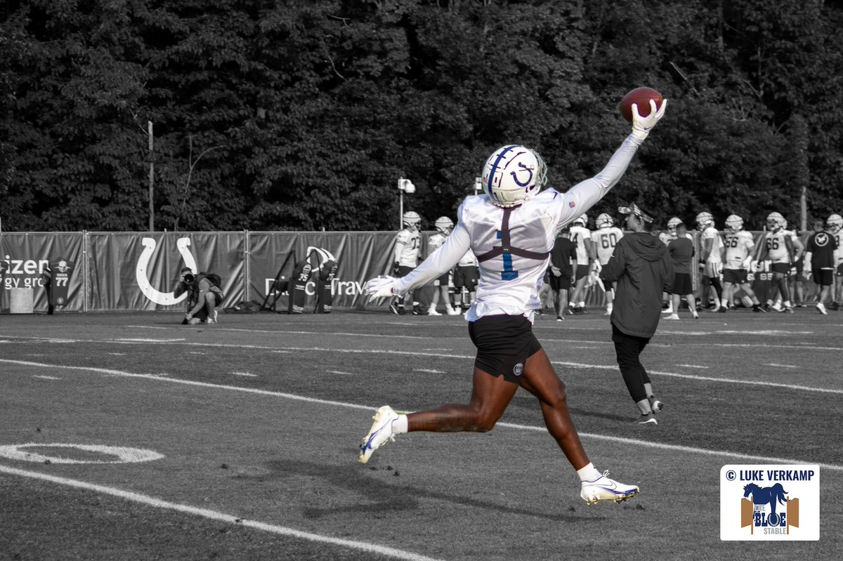 TheBlue_Stable's tweet image. RT if you want the #Colts to re-sign Parris Campbell.