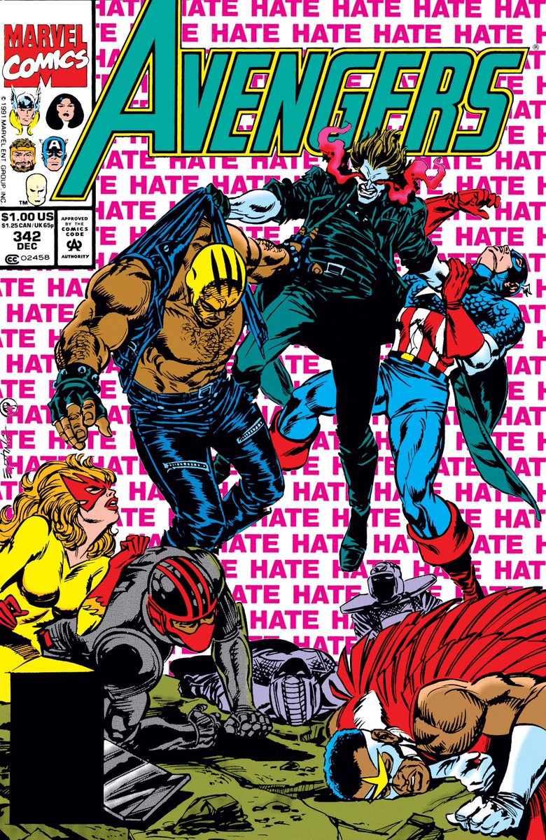 22 years later, and this story is still as poignant and relevant today as it was then. Unfortunately we can’t chalk up the racism running through this country, and world, on a fictional supervillain. #Avengers #NewWarriors @FabianNicieza @SteveEpting