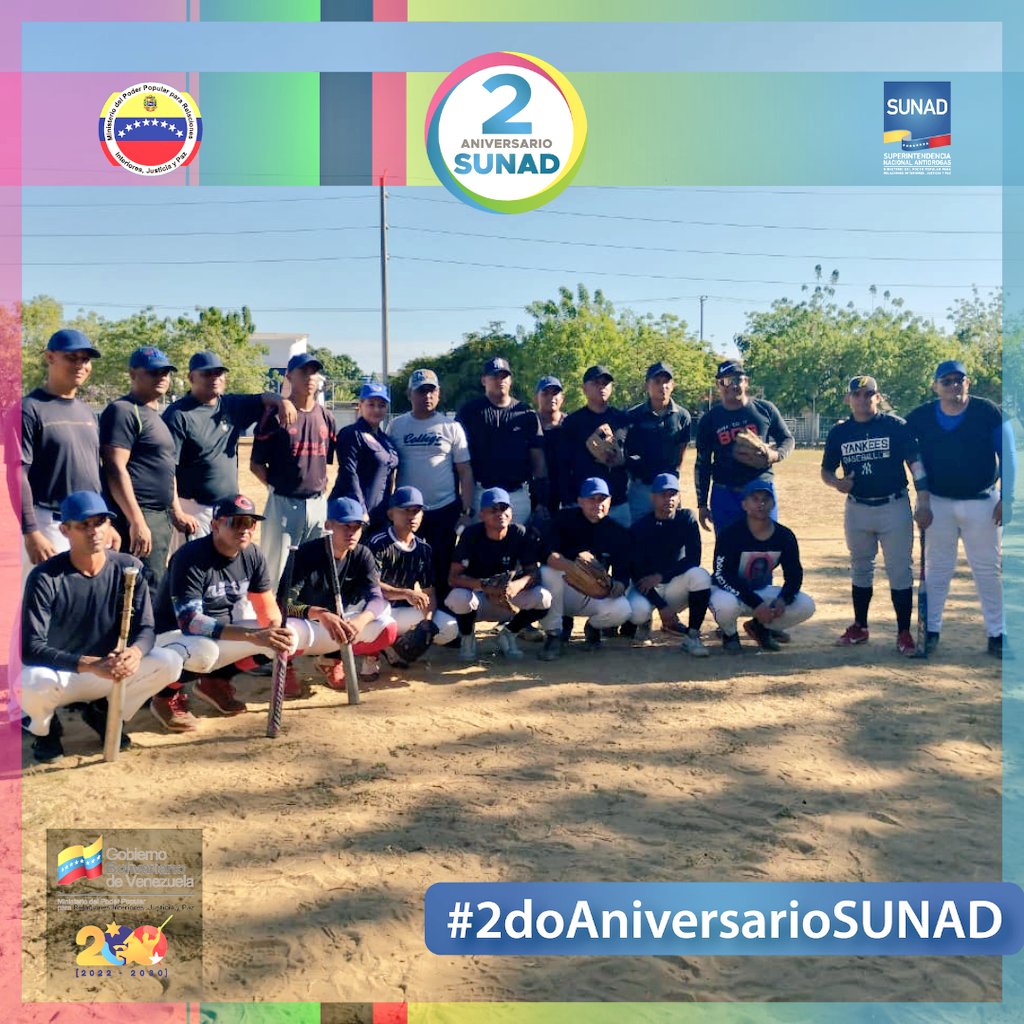 SUNADzuliacol's tweet photo. Los equipos del #CPNB, #ESGUARNAC, #POLICABIMAS y el #PoderPopular conforman el cuadrangular Copa #2doaniversarioSUNAD, donde queda ganador el equipo del #CPNB venciendo al equipo Centauros con 15 carreras a  10. #Cabimas https://t.co/0pdOCBt76C