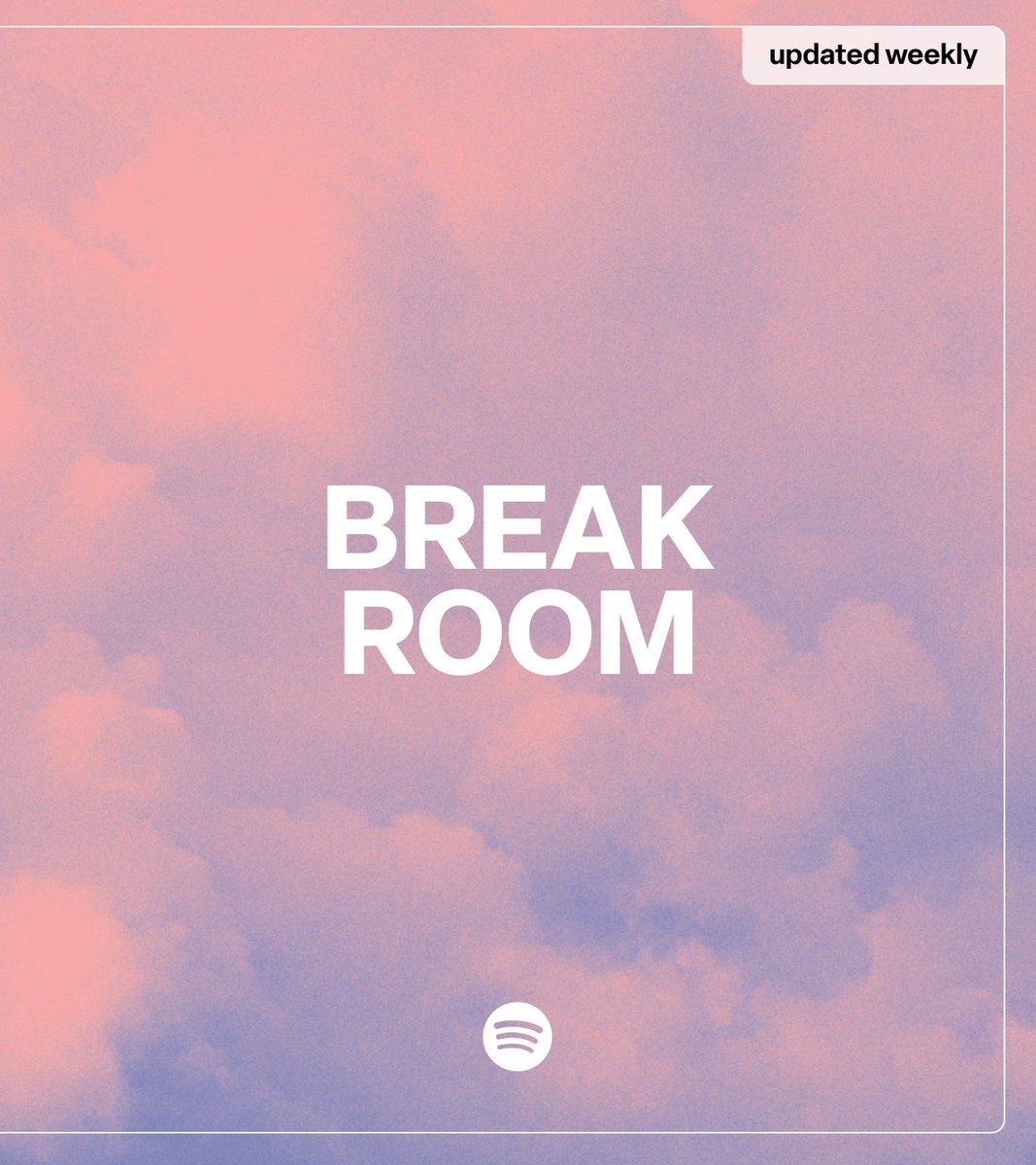Buuut, if you want to chill out, BREAK ROOM is here!

Man I loved discovering those records ; and it's always a pleasure to feature the friends @charliekurata and <a href="/Perylian/">Perylian 🌊</a> when I can! 💜

🔵Listen on <a href="/Spotify/">Spotify</a>: spoti.fi/3HG238D