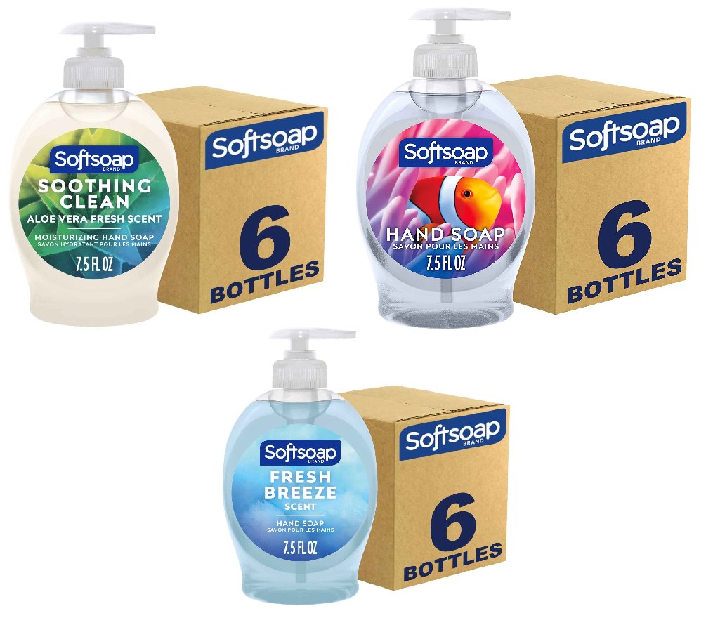 HeavenlySteals's tweet photo. 🔥 6 Pack Softsoap Liquid Hand Soap only $5.45 or $4.70
CAN GET 3 ORDERS, COUPON CAN BE USED MULTIPLE TIMES
Aloe https://t.co/9q3UdTT6rL
Aquarium https://t.co/toLUUqOStW
Fresh Breeze 70 cents more https://t.co/LJEwLsX1Og
2. Clip the Coupon under the price 
3. Do a subscribe order https://t.co/U1pXgnGppQ