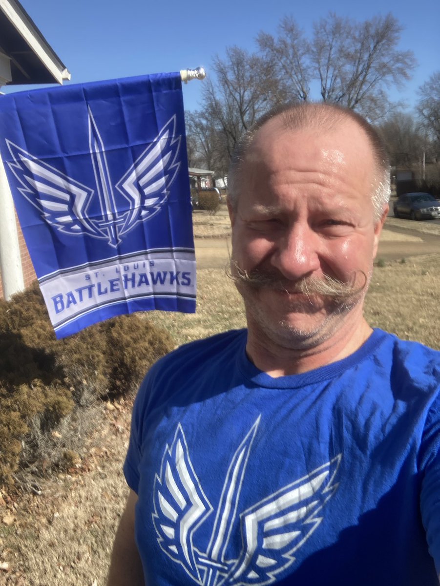 djsov's tweet photo. Been waiting 3 years for this. IT’S GAMEDAY!!! @XFLBattlehawks @XFL2023 @TheRock @dawgs41feeney #KaKaw #ClearToEngage https://t.co/05QQ1AjThC