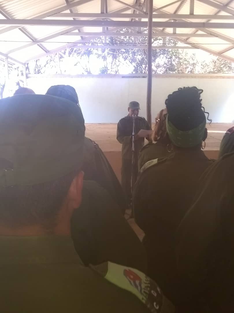 Dese San José de Las Lajas desarrollando juntos el Día de la Defensa, #MejorEsPosible