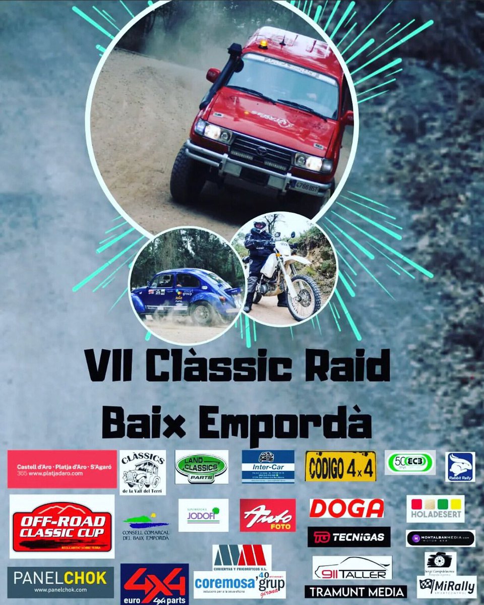 CapCalentsTeam's tweet image. ‼️ Dissabte tornem a l’acció! Estrenem la temporada a la Off Road Classic Cup de la mà de @classicsrentservices . La primera prova serà el VII Classic Sprint Baix Empordà! Som-hi!!! 🏁#capcalents