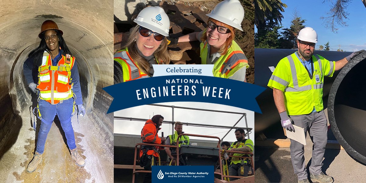 San Diego County Water Authority on Twitter "Happy National Engineers