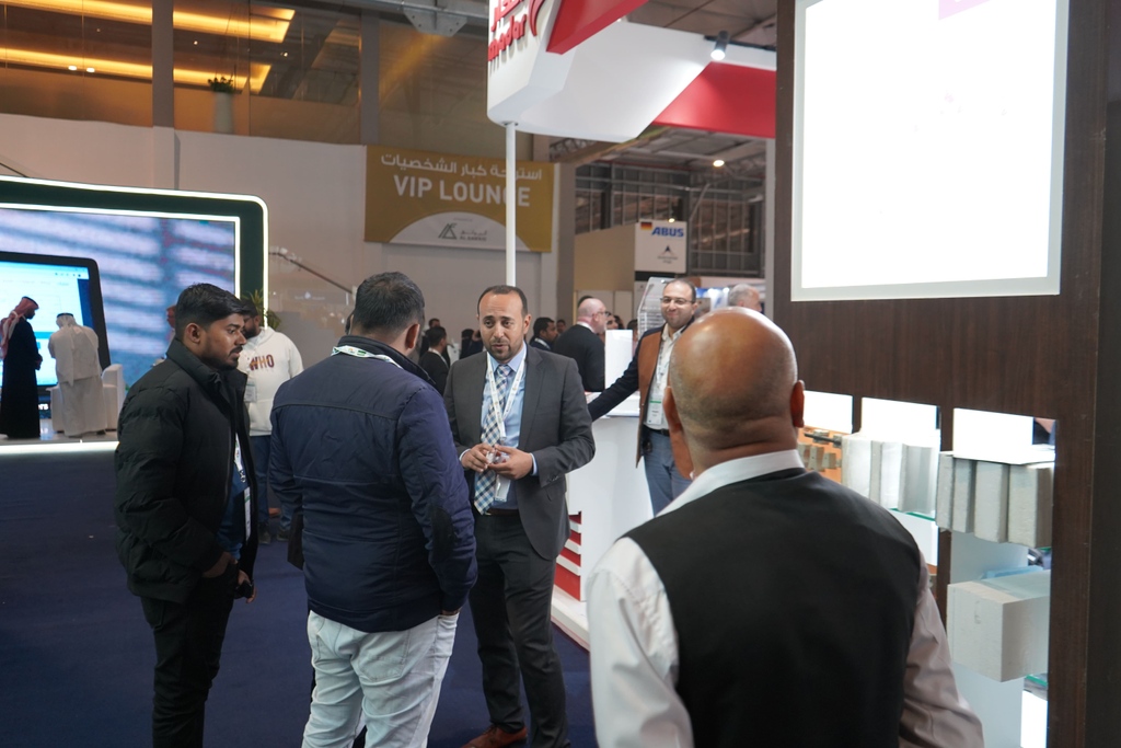 madarbuilds's tweet photo. Day 2 at @thebig5saudi Expo was even more exciting than the first! Thanks to everyone who stopped by our booth 2D111 and showed interest in our top-quality building materials. Looking forward to another great day tomorrow! #TheBig5Saudi #FMEXPO #MadarBuildingMaterials #Booth2D111 https://t.co/bbc3KzsDLI