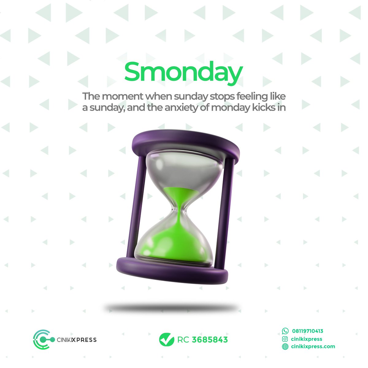 Cinikixpress's tweet image. Smonday 🤧