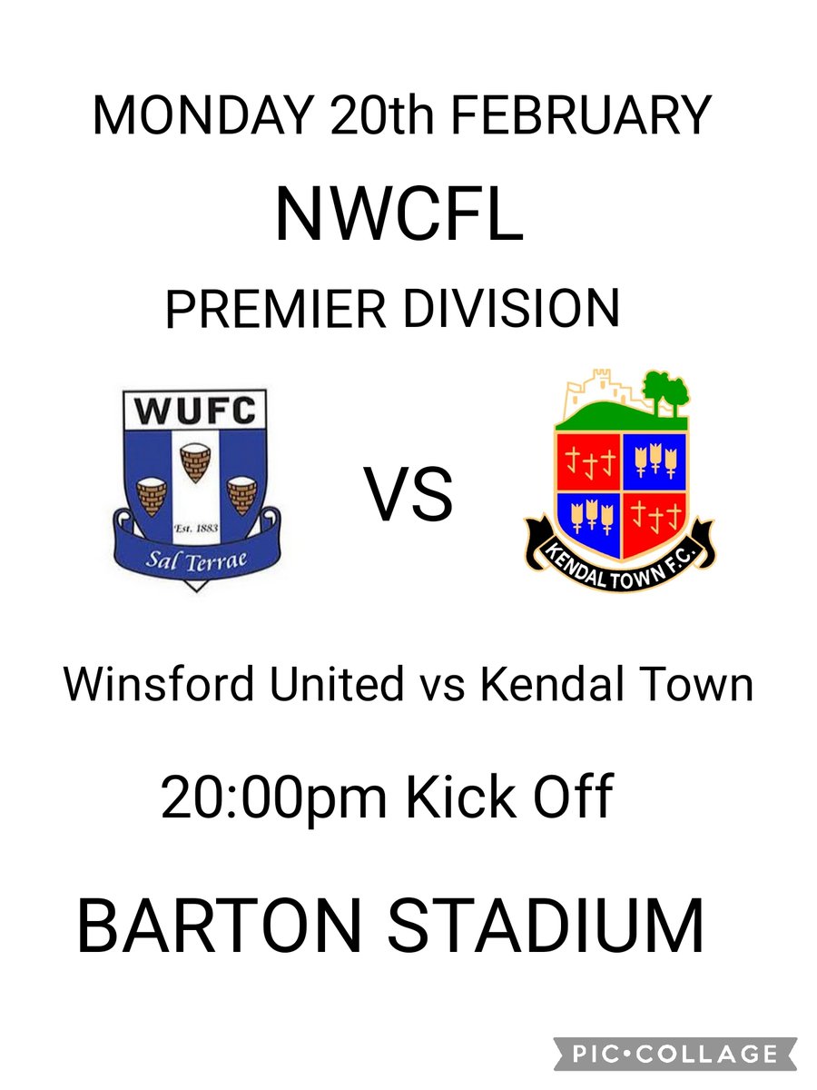 Winsford United tweet media