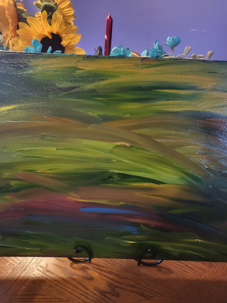 JuliaNovotny7's tweet photo. "Apocalypse Now 2023" # 62 Original Painting By Julia Ann Novotny (Oil Painting) https://t.co/JInxGDuT49