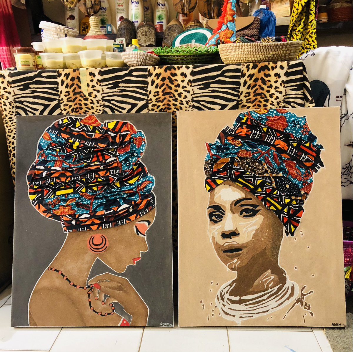 Black adam (@blackadamart) on Twitter photo Tableau de sable original avec du wax    
#deco #senegal #decoration #salon #chambre Tableau de sable original avec du wax    
#deco #senegal #decoration #salon #chambre