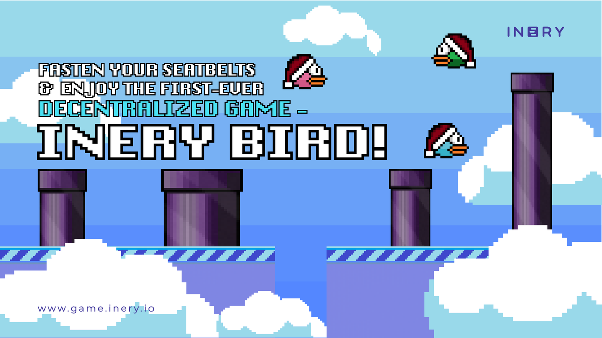 IneryDLT's tweet image. 🎶 I&apos;m flapping away 
From the troubles in my life 
I&apos;m flapping away 
Oh, to find a better day 
I&apos;m flapping away (I&apos;m flapping away) 🎶

We&apos;re flapping away from the troubles in our lives! 🐦
Flap away with us: game.inery.io