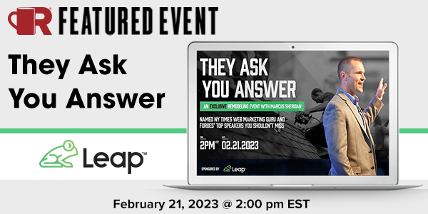 HJEllsworth's tweet photo. RoofersCoffeeShop Event Pick of the Week : They Ask You Answer
February 21, 2023
2:00 pm EST
Learn More and Register Here
https://t.co/fkqiNFbvXB
#LeapToDigital #RoofersCoffeeShop #RoofingProfessionals #RoofingContractors #RoofingIndustry #RoofingEvents @leaptodigital https://t.co/jEm8cFgKG4