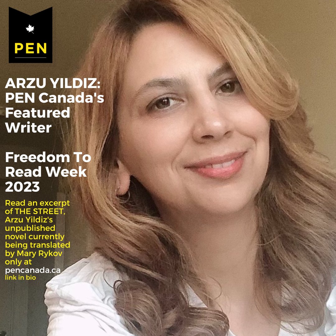 PENCanada's tweet image. Arzu Yildiz is PEN Canada&apos; featured writer for #FreedomtoReadWeek 2023. A Turkish-born investigative journalist, senior reporter, editor and public speaker, she reported on human rights issues, corruption, and illegal gun trafficking at #Taraf until she was jailed...  1/
